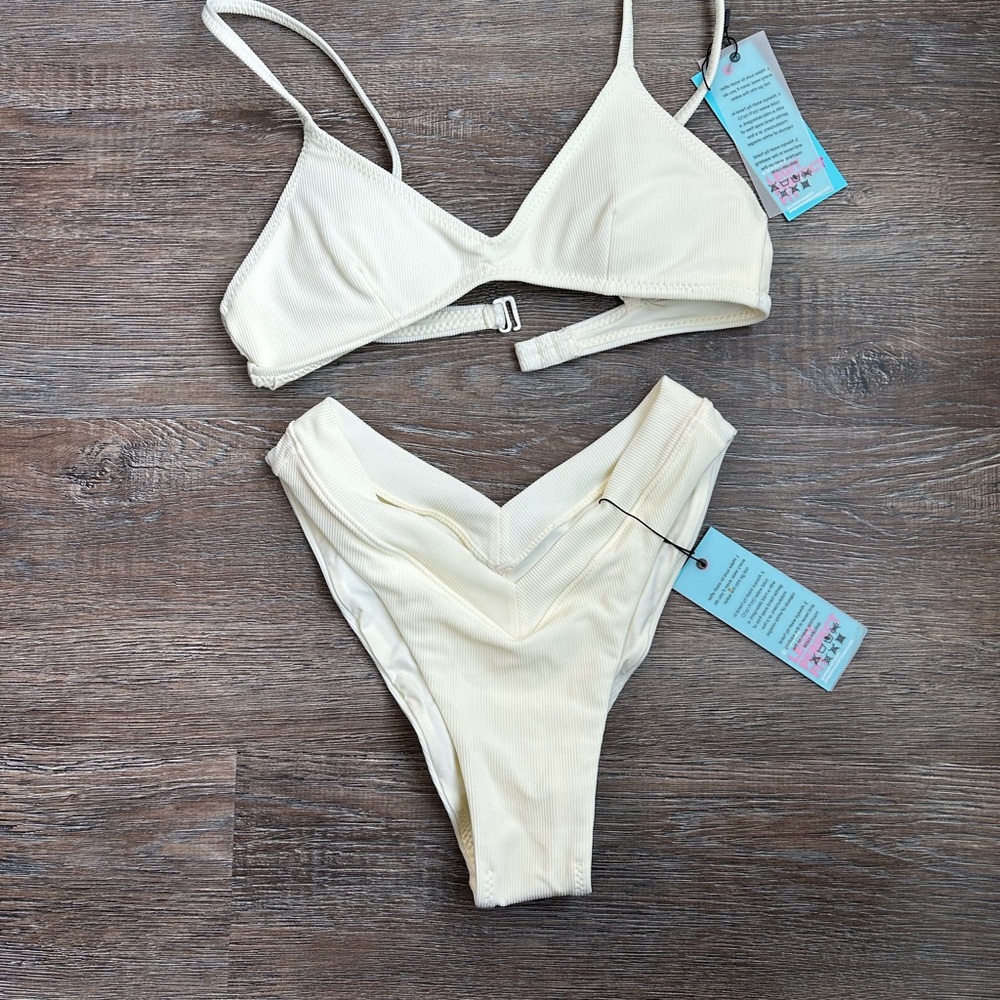 ONEONE SWIM Ivory Bikini - Lara/Jesse set